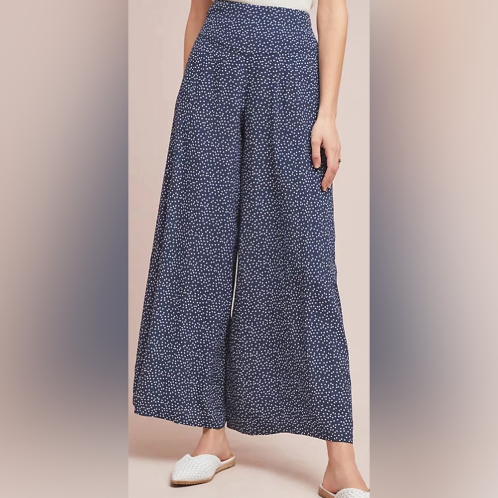 Kachel x Anthropologie Briella Wide Leg Pants- Sz 12 UK/ US 8